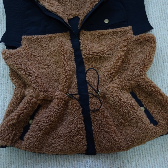 Ulla Johnson Tariet Teddy Vest - Sierra Brown - Picture 9 of 12